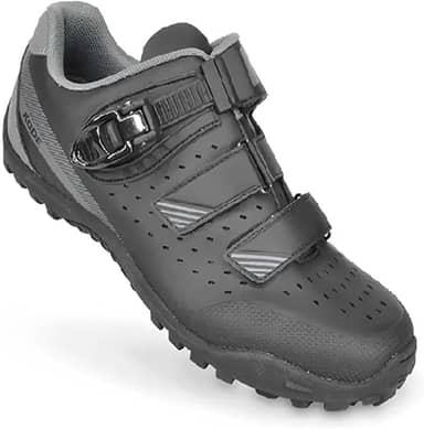 Sapatilha Ciclismo Unissex Kode Mtb Rocks Preto/Cinza SSX Multicoisas