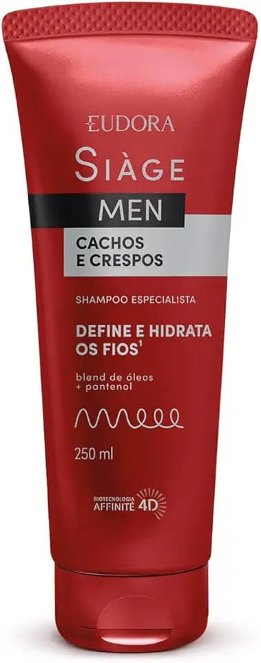 Eudora Eudora Siàge Men Cachos e Crespos Shampoo 250ml