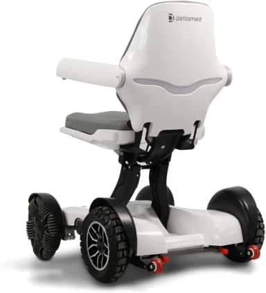 Cadeira Motorizada Dobrável até 120 Kg Assento 42 cm Spacemed Dellamed