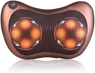 SHIATSU Almofada Top Design Massageador Confortável e Relaxante para Pescoço e Costas com Controle de Velocidade