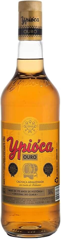 Ypióca Cachaça Ouro Sem Palha 965Ml