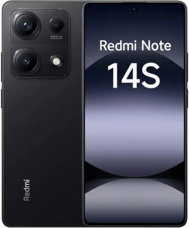 Xiaomi Redmi Note 14S 4G NFC 256gb 8GB Ram 6.67 Pol AMOLED Cor Preto Black MediaTek Helio G99-Ultra