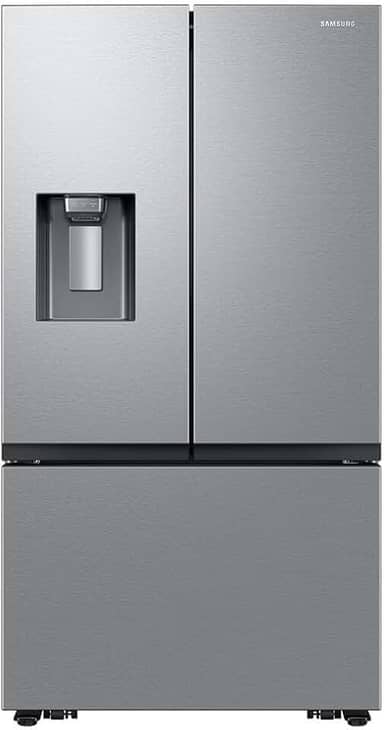 Geladeira Samsung French Door RF27 com All Around Cooling™ com Dispenser de Água e Gelo 576L Inox 220V