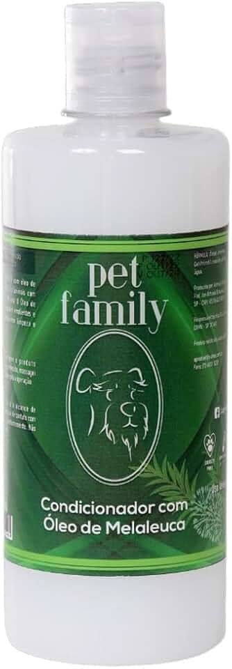 Condicionador Pet Cães E Gatos Melaleuca Pet Family 500 Ml