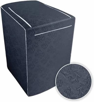Capa Protetora para Máquina de Lavar, Courino, 6 a 17 kg, Todas as Marcas (Cinza, G)