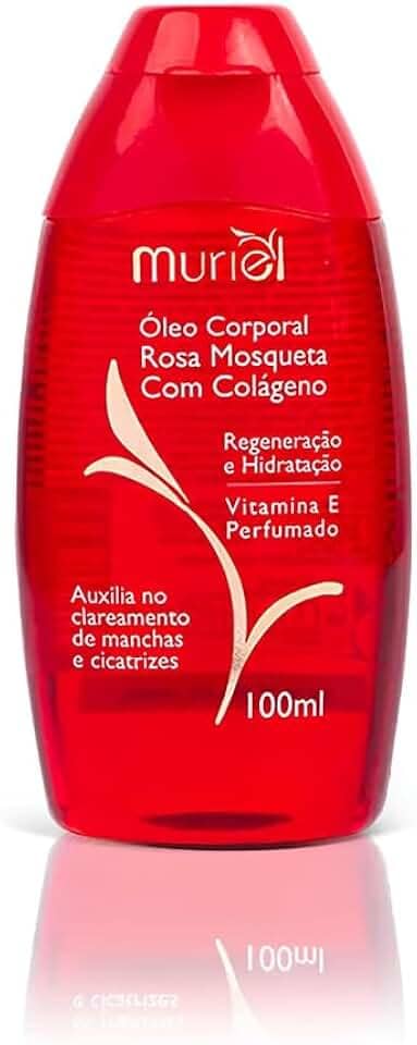 Óleo Corporal Rosa Mosqueta Com Colageno Muriel - 100ml