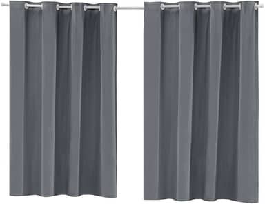 Cortina Blackout Corta Luz 220cm x 130cm - Cinza