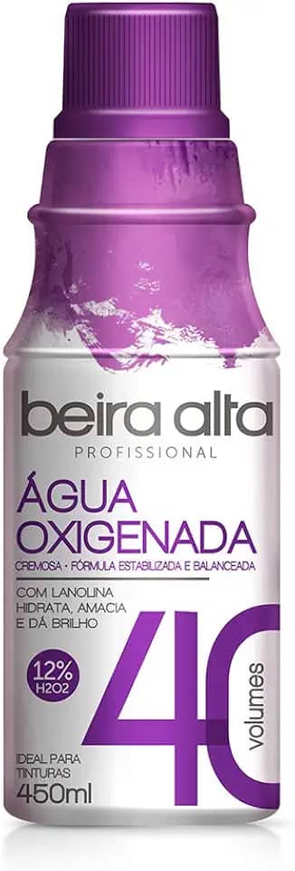 Água Oxigenada Cremosa 450Ml 40 Volumes Unit, Beira Alta