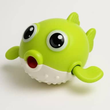 Brinquedo de banho Peixinho Nadador à corda divertido bebês