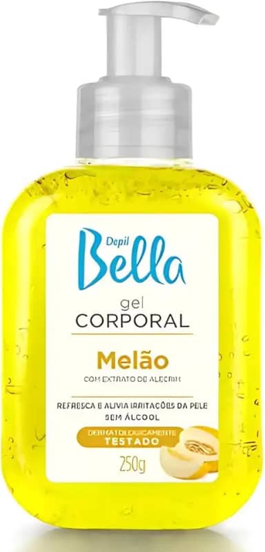 Gel Calmante Corporal Melão Depil Bella 250g