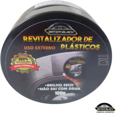 Revitalizador de Plásticos e Borrachas Batom Black Renovador