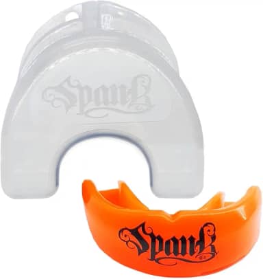 Protetor Bucal Arcada Superior Profissional Moldável - LARANJA - Spank