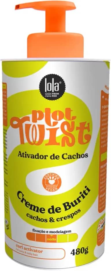 Plot Twist Creme de Buriti 480g, Lola Cosmetics