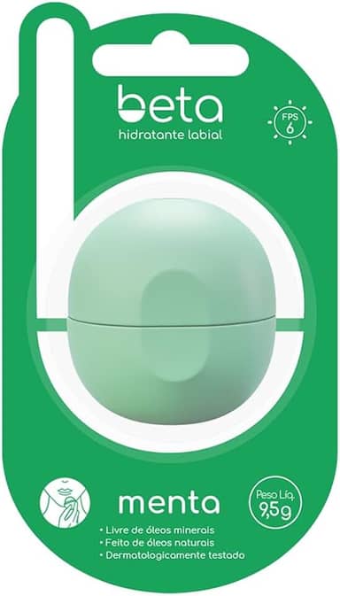 Beta Hidratante Labial - Menta 9,5g