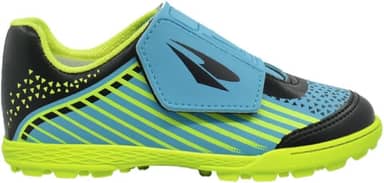 Chuteira Infantil Society com Velcro Leve Confortável e Resistente para Futebol em Grama Sintética