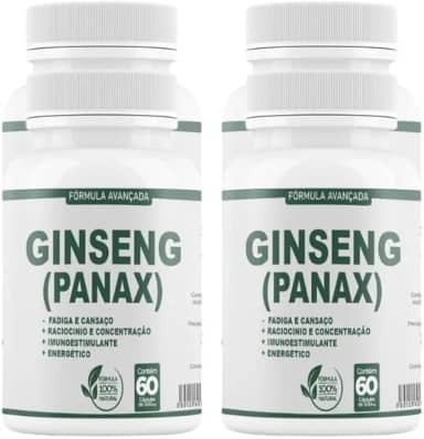 Ginsg P. 500mg 60 cáps - 4 Potes