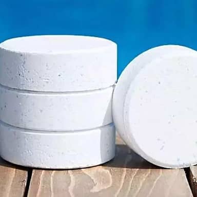 5 un 1 kg Cloro em Pastilha para Piscina Limpeza e Manutenção usado em Clorador Flutuante