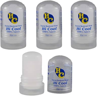 Desodorante natural Cristal/Pedra Pode ser usado em todo o corpo para melhorar o odor corporal Antitranspirante De Corpo Inteiro Em Bastão 60g (3)