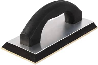 Desempenadeira Para Rejunte Borda Redonda Para Acabamento de Pisos e Paredes Cerâmicas Construção