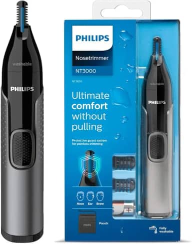 Aparador de Pelos Philips NT3650/16 Nariz Orelhas e Sobrancelhas