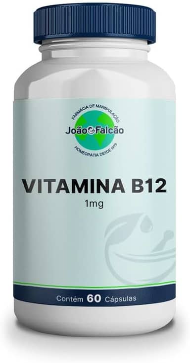 Vitamina B12 1mg - 60 cápsulas