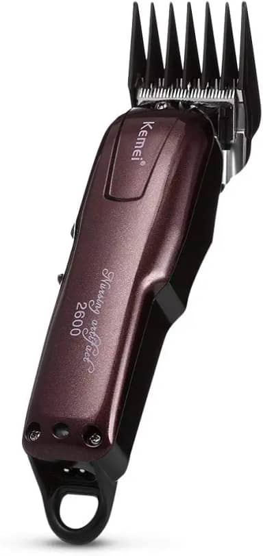 Maquina Corte Profissional Kemei Cordless Km-2600 Bivolt