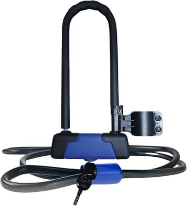 Cadeado Trava Tipo U-Lock Ul 10/285 para Bicicleta e Moto - Papaiz