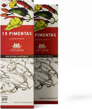 Incenso 13 pimentas - Contra Inveja