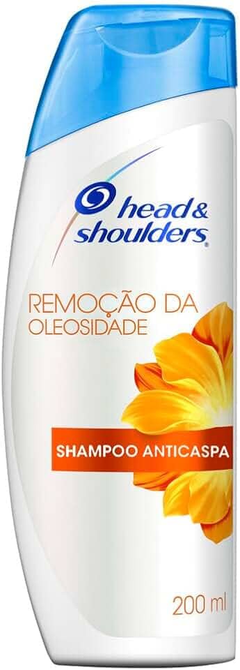 Head & shoulders Head & Shoulders - Shampoo Antioleosidade Remoção Da Oleosidade Shampoo Para Eliminar O Excesso De Óleo Shampoo Anticaspa Hidratante 200 Ml