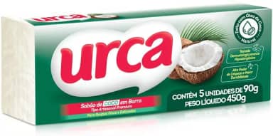 Sabao Pedra Coco Urca 5x90g