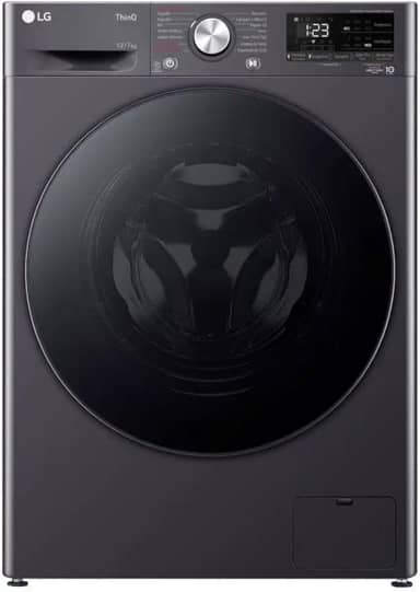 Lava e Seca Smart Lg Vc4 12kg Titanium Com Inteligência Artificial Aidd Cv5012mc4a 220v