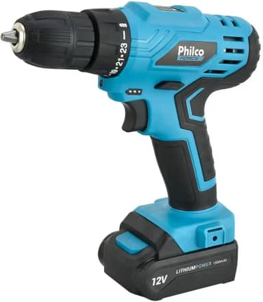 Parafusadeira Philco Force Bivolt 2 em 1 800RPM PPF12 Bivolt