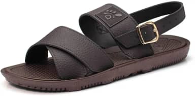 Sandália Masculina Ajustável Ortopédica Leve Palmilha Confortável Macia Antiderrapante Borracha Vulcanizada