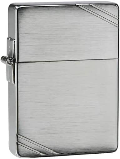 Zippo *1935* Windproof Lighter 1935 Replica w/SlashesBrushed Chrome