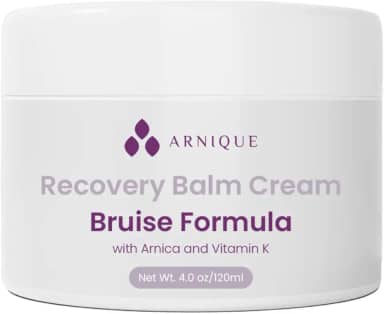 Creme Arnica para hematomas fórmula de pele fina de cura rápida, púrpura senil ou vermelhidão para ajudar visivelmente na remoção de contusões de idosos e pele frágil, pós-cirurgia