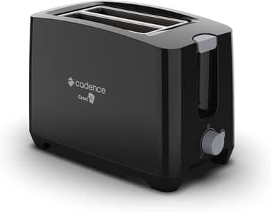 Torradeira Preta Croc! Cadence - 127V