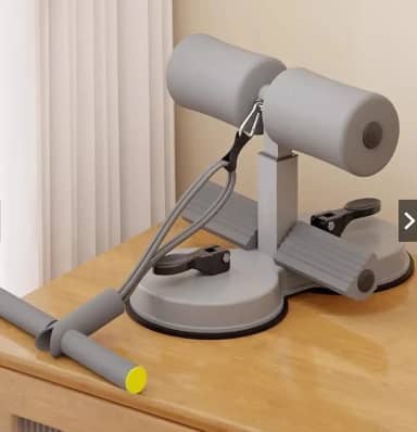 Aparelho Suporte Abdominal com Ventosa Apoio Exercícios para academia em casa
