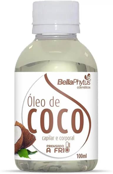 Óleo de Coco Capilar e Corporal BellaPhytus, 100ml