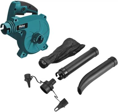 Soprador e Aspirador de Folhas Philco PSA1000 Saco Coletor 830W 127V