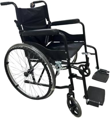 Cadeira De Rodas Dobrável Compacta Econômica Nova Até 100kg