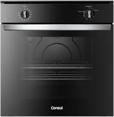 Forno de Embutir a Gás 78 Litros Preto com Grill - COA84CE 220v