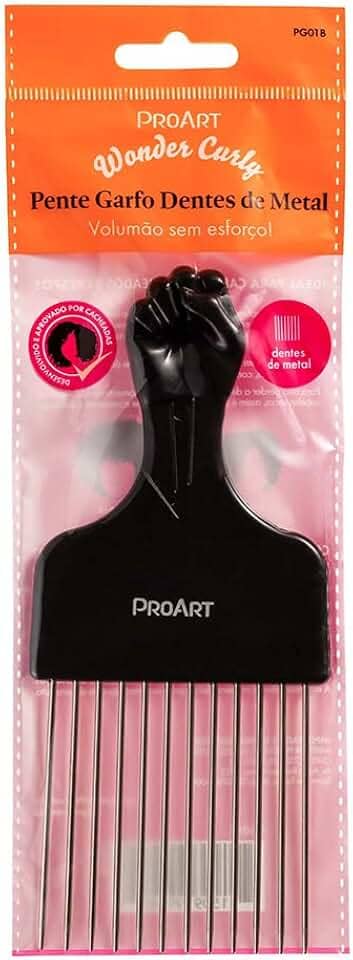 Pente Garfo de Metal - Pente