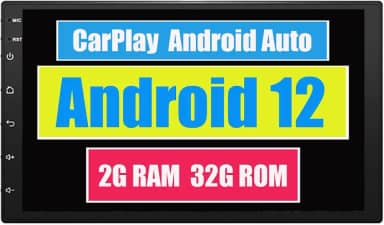 RoverOne Universal Central Multimídia com CarPlay Android Auto Navegação GPS Bluetooth Radio Estéreo WiFi