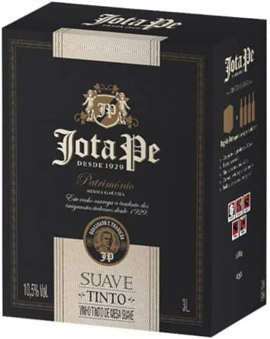 Vinho Tinto Suave Jota Pe Casa Perini Bag in Box 3L