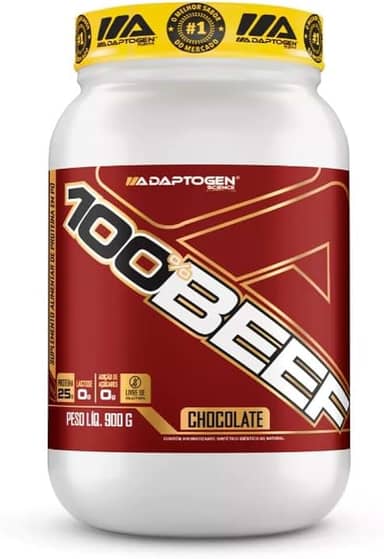 100% Beef Protein 900g Chocolate | Proteína Isolada da Carne Bovina - Adaptogen Science