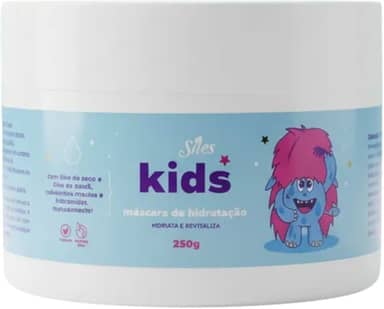 Máscara De Hidratação Infantil Coco E Avelã Kids 250g Siles
