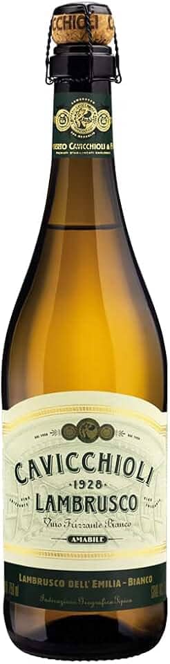 Vinho Lambrusco Cavicchioli Amabile Branco 750ml