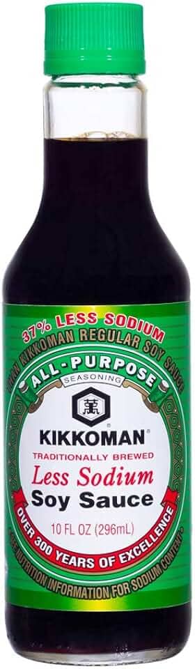 Molho de Soja Kikkoman Light 296ml