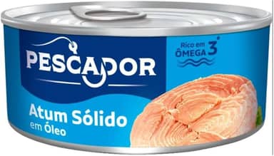 Atum Solido Em Oleo Pescador Lata 140g