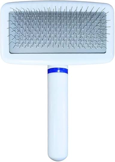 Chalesco Rasqueadeira Macia Branca para Cães